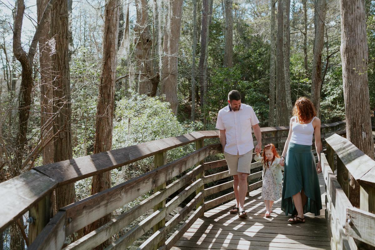 This cypress swamp at First Landing State Park is one of the many protected areas in the park. (Courtesy of Virginia Beach CVB)