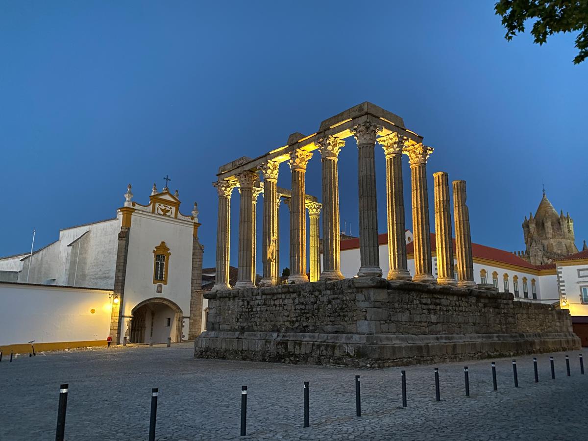 The Roman Temple of Evora. (Jose Santos/Unsplash)