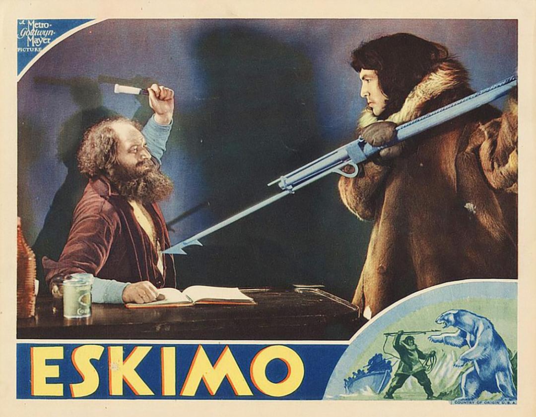 Mala and Peter Freuchen in the 1933 film "Eskimo." (Metro-Goldwyn Mayer)