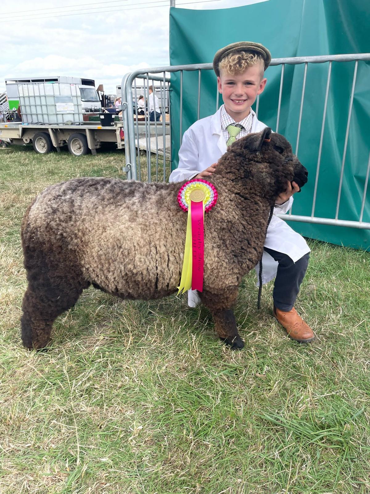 Joe at Wragby show. (SWNS)