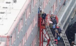 1st Illegal Immigrants Arrive on Bibby Stockholm Barge