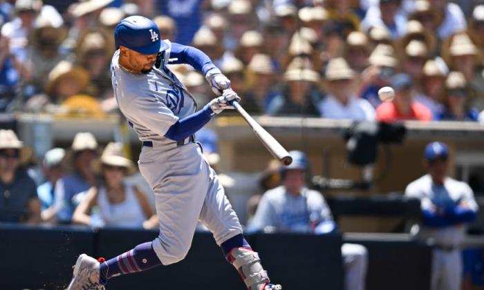 Betts’ Grand Slam Caps 8-Run 4th Inning as the Dodgers Stun the Padres 13–7