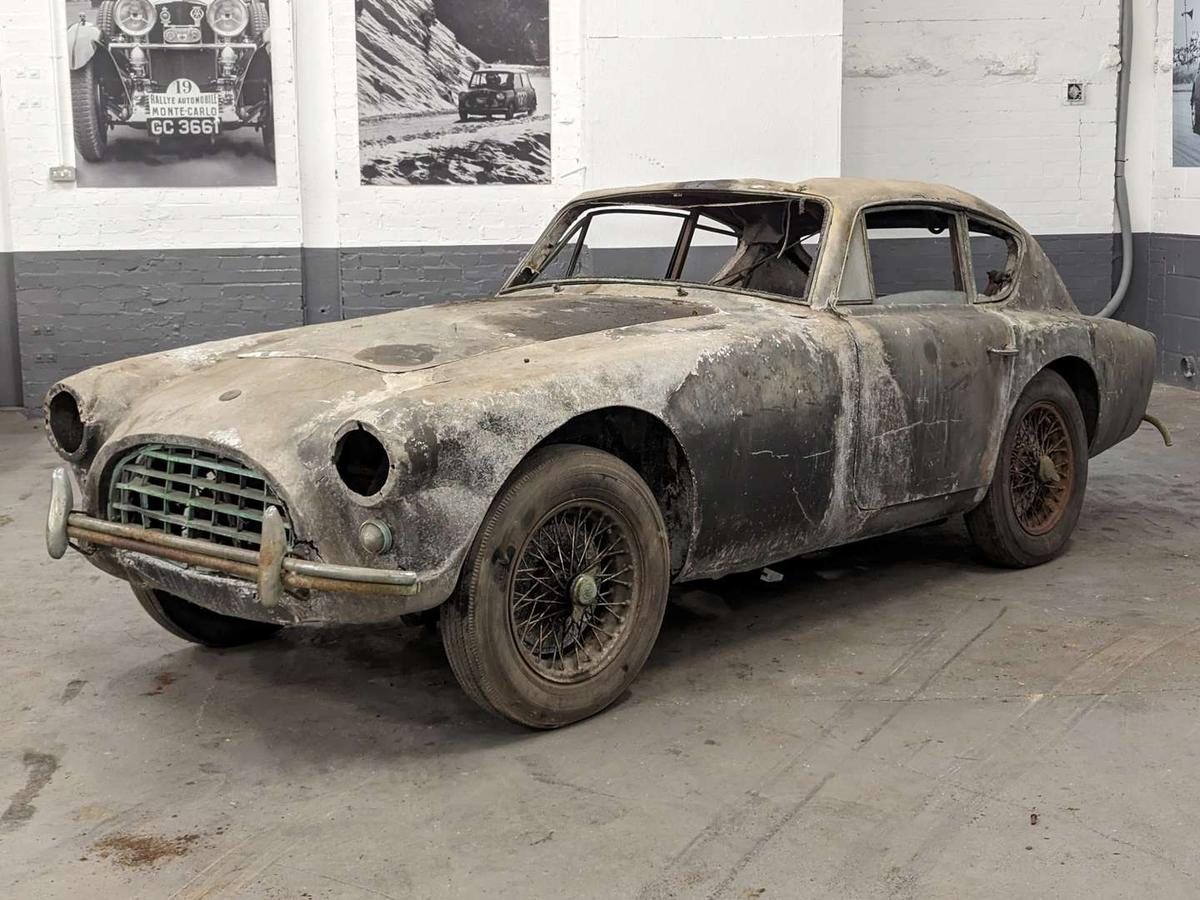 A 1955 AC ACECA partially restored, now ready to be auctioned. (Courtesy of Anglia Car Auctions)