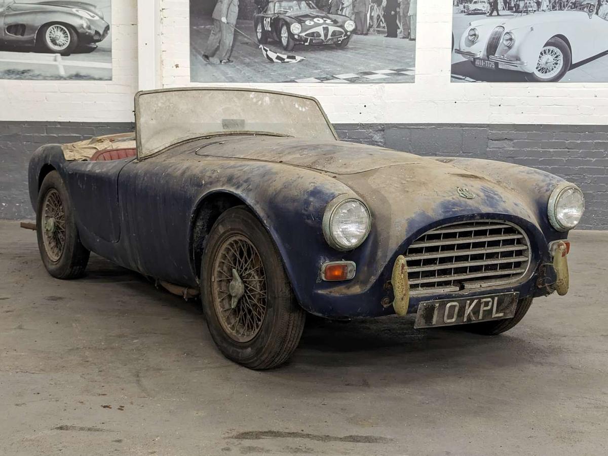 A partially restored 1959 AC ACE is now ready for auction. (Courtesy of Anglia Car Auctions)