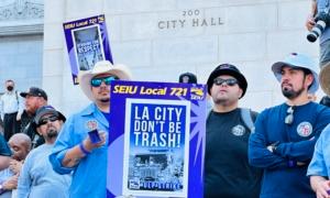 Thousands of Los Angeles City Workers Join Summer of Strikes in Southern California