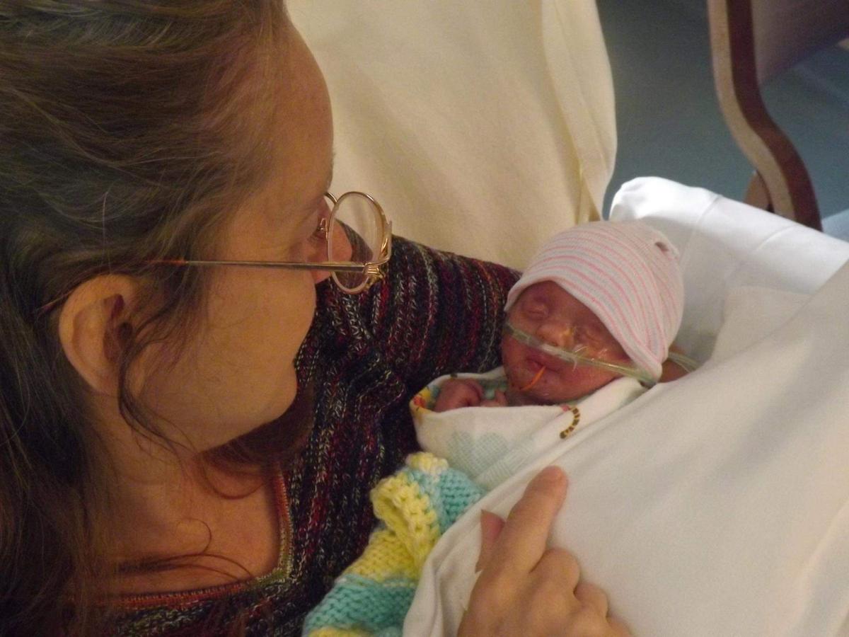 Heidi Murphy with baby Sajjona. (Courtesy of <a href="https://www.facebook.com/sajjonaspecialneedstrisomy18advocacy">Heidi Murphy</a>)