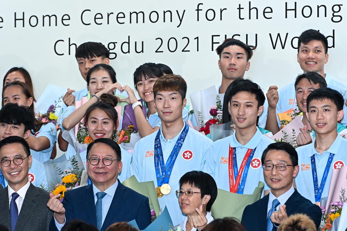 World University Games: Hong Kong Men's Foil Fencing Team Clinches Gold