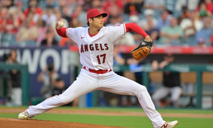 Shohei Ohtani Gets His 10th Mound Victory of the Season in the Angels’ 4–1 Win Over the Giants
