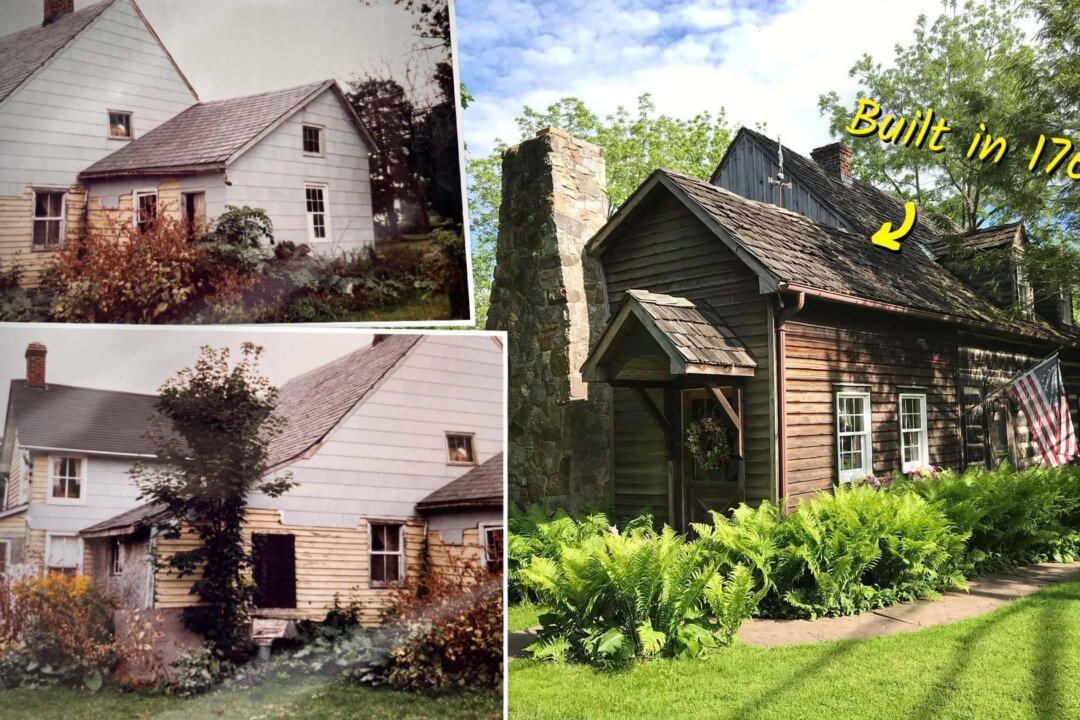 Couple Buy Battered House Built in 1761, Restore It to Historic American Glory—Look Inside Now