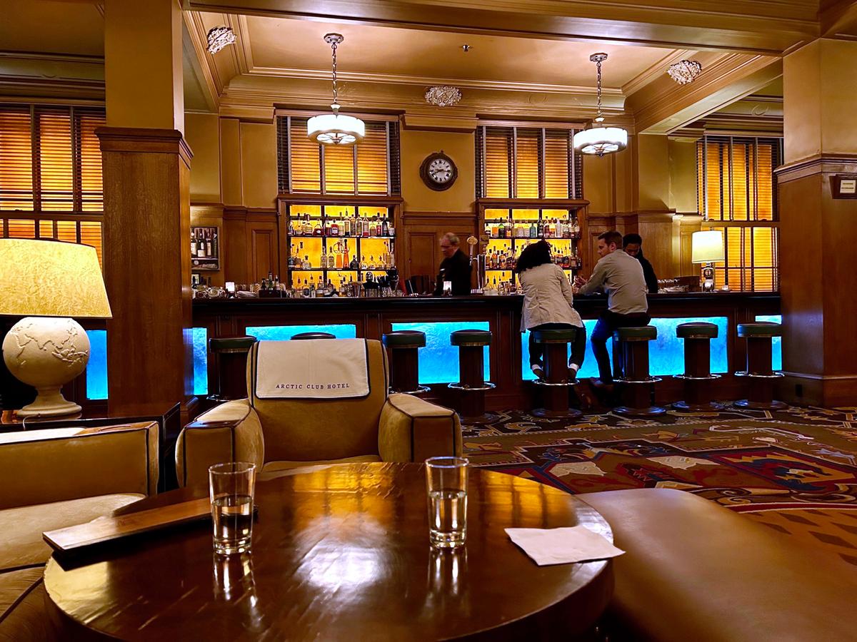 History runs deep at the Arctic Club Hotel in Seattle, where decor in the lobby and at the hotel's Polar Bar give a nod to the late 19th-century Klondike gold rush and the argonauts who gathered afterward. (Jackie Burrell/Bay Area News Group/TNS)