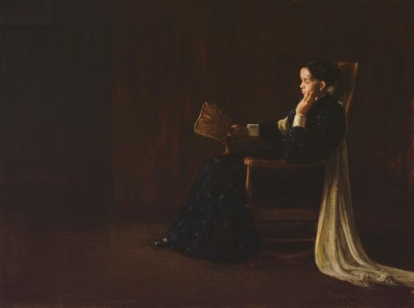 “Portrait of the Artist's Mother,” 1897, by Henry Ossawa Tanner. Oil on canvas; 29 1/4 inches by 39 1/2 inches. Philadelphia Museum of Art. (Philadelphia Museum of Art)