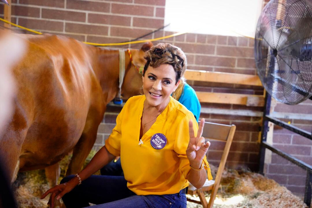 Kari Lake Steals the Show at Iowa State Fair: Milking Cows and Eyeing Senate Race