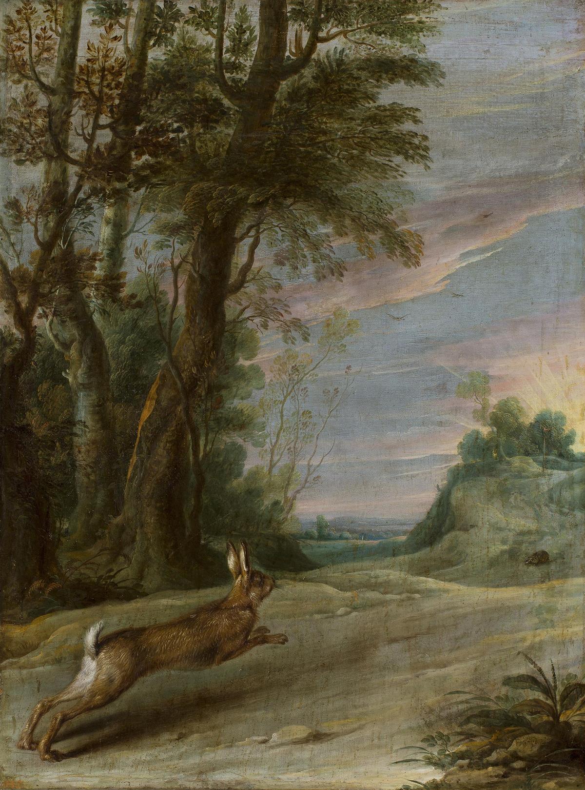 "Fable of the Hare and the Tortoise," 17th century, by Frans Snyders. Oil on canvas. The Prado Museum, Madrid. (Public Domain)