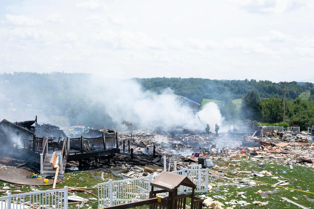4 People Dead and 1 Missing After Explosion Destroys 3 Structures in Western Pennsylvania
