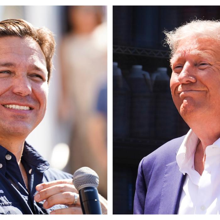 Trump, DeSantis Hold Private Meeting in South Florida