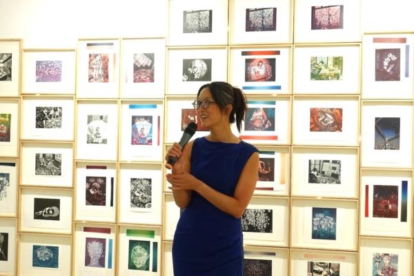 Ms. Ho holds a solo exhibition in July in the Hong Kong Open Printshop gallery at the Jockey Club Creative Arts Center in Shek Kip Mei. (Courtesy of Hong Kong Open Printshop)