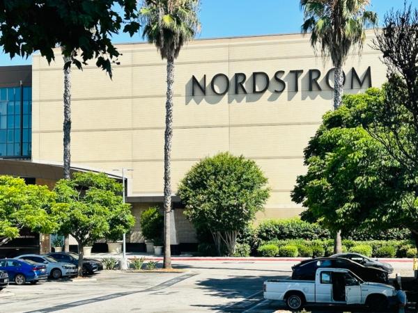 Nordstrom store at the Westfield Topanga Mall in the Canoga Park neighborhood in Los Angeles on Aug. 14, 2023. (Jill McLaughlin/The Epoch Times)