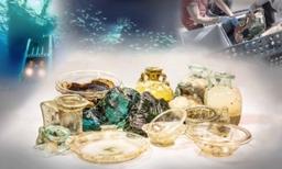 1,700-Year-Old Glass Tableware Recovered From Roman Shipwreck in The Mediterranean by Researchers