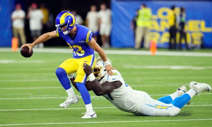 Chargers Defensive Lineman CJ Okoye of Nigeria Records a Sack in His First Football Game