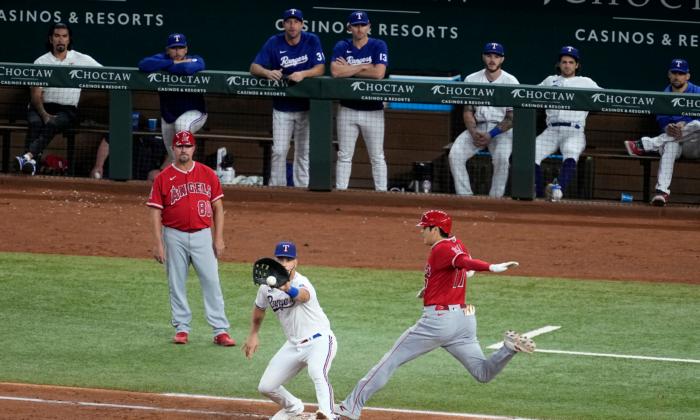 Detmers Takes No-hitter Into 8th Inning, Ohtani Hits 42nd Homer as Angels Beat Rangers 2–0