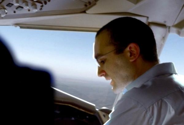 Ziad Jarrah (Khalid Abdalla), in "Flight 93." (Fox Television Studios)