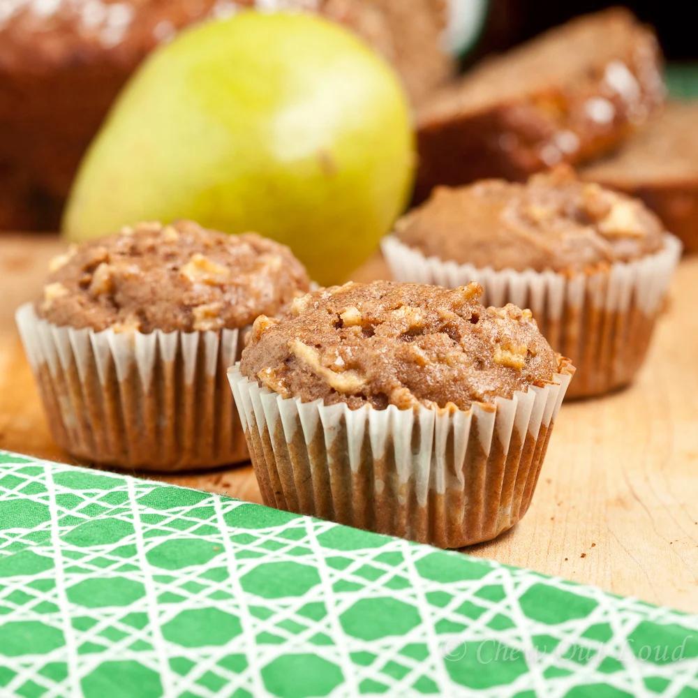 Use this honey pear bread recipe to make delicious honey pear muffins. (Courtesy of Amy Dong)
