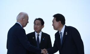 ‘Historic’ Camp David Summit Seeks to Shore Up Japan–South Korea Relations in Face of China Threat