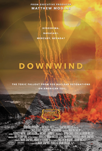 Movie poster for "Downwind." (Backlot Docs)