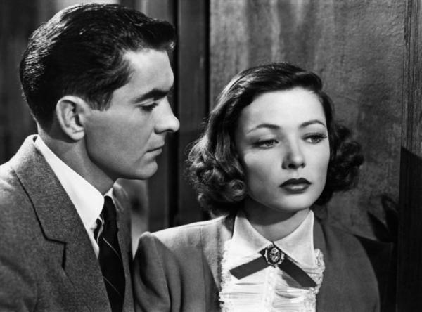 Larry Darrell (Tyrone Power) and Isabel Bradley (Gene Tierney), in "The Razor's Edge." (20th Century Fox)