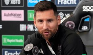 Messi Speaks Publicly for 1st Time Since Joining Inter Miami and Says He’s Happy With His Choice