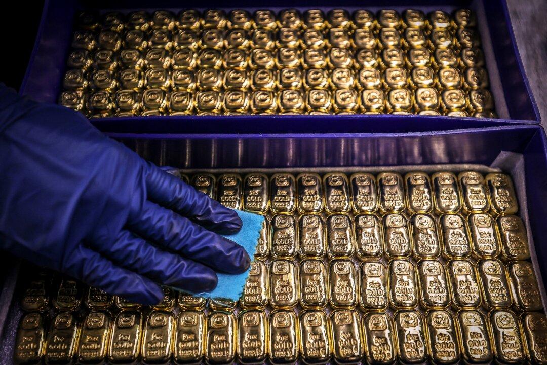 Gold Prices Trading Near Record-High $2,150 Amid Rate-Cut Expectations