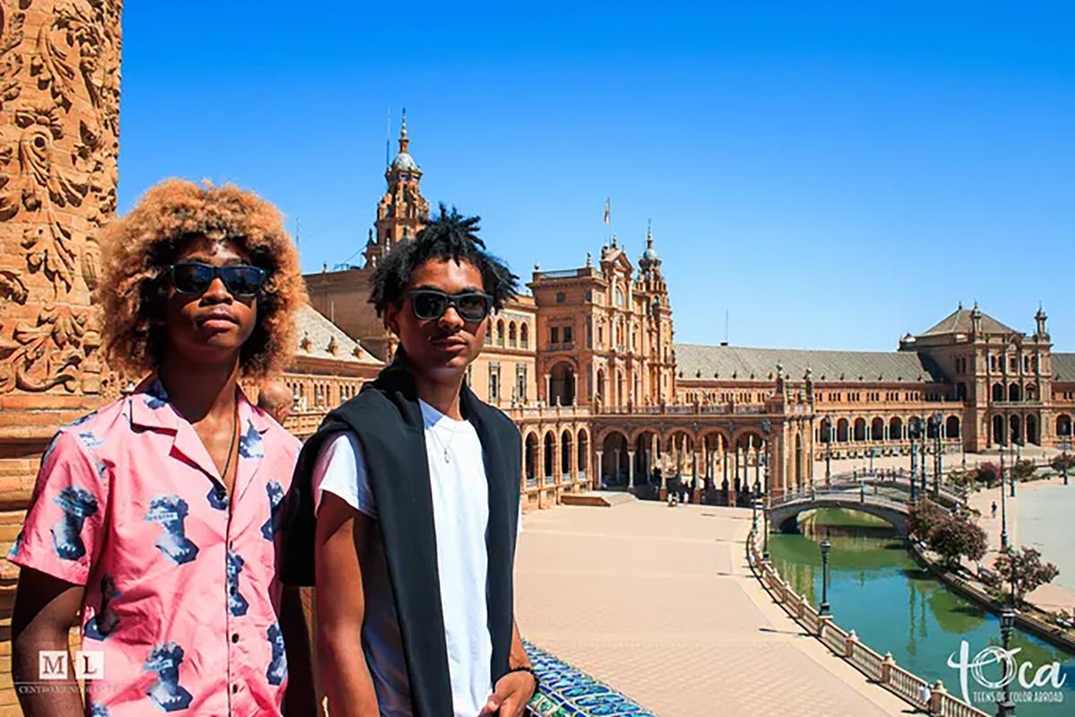 Teens of Color Abroad in Sevilla, Spain. (Teens of Color Abroad/Travel Pulse/TNS)