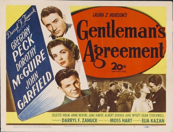Poster for “Gentleman’s Agreement.” (MovieStillsDB)