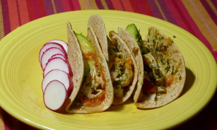 Cilantro and Cumin Shrimp Tacos Inspired by Coyo Taco Recipe
