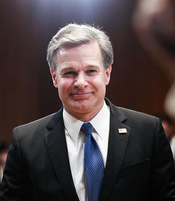 Federal Bureau of Investigation Director Christopher Wray. (Chip Somodevilla/Getty Images)