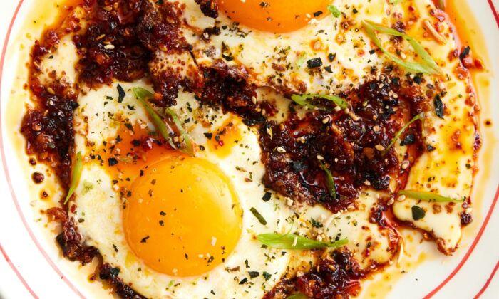 You Should Really Be Frying Your Eggs in Chili Crisp