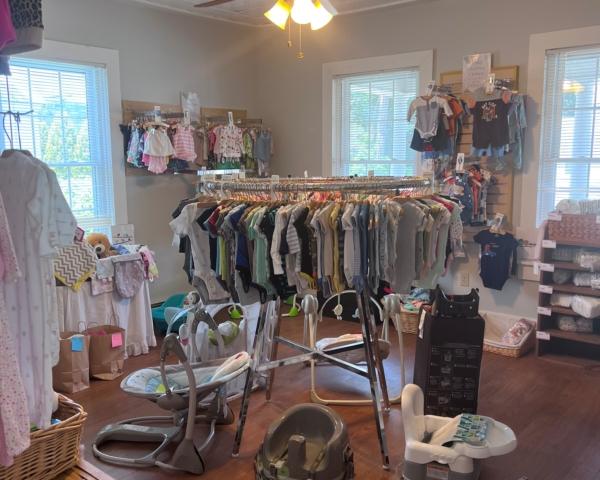 Maternity and infant supplies are provided free of charge to families in need at Branches Pregnancy Resource Center in Brattleboro, Vt. (Courtesy of Branches Pregnancy Resource Center)
