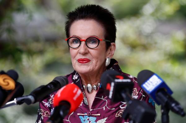Clover Moore, Lord Mayor of Sydney, speaks during the Sydney Lunar Festival Media Launch in Sydney, Australia, on Feb. 9, 2021. (Ryan Pierse/Getty Images)