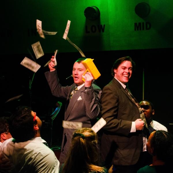 Jim Kane as Glen and Kyle Quinlivan as Robbie. (Ian Rigg)