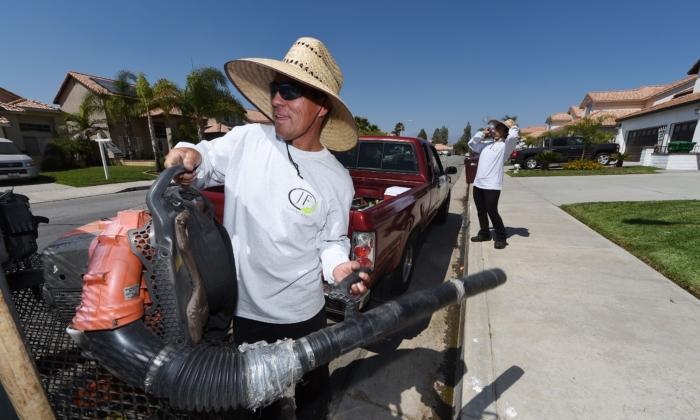 California’s Ban on Sale of Gas-Powered Lawnmowers, Leaf Blowers Off to Slow Start
