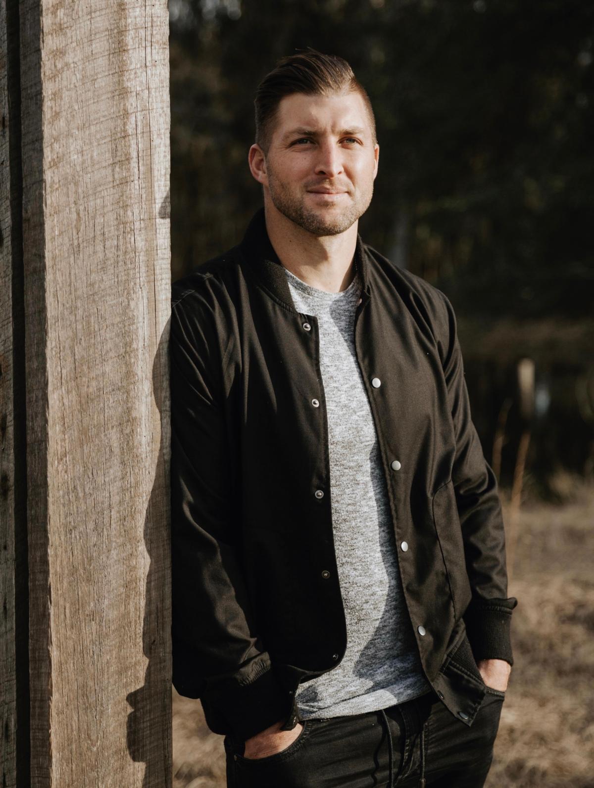 Tebow is also passionate about faith-based content for children and has invested in different media projects. (Adam Szarmack)