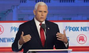 Mike Pence’s 2024 Campaign Is Six Figures in Debt