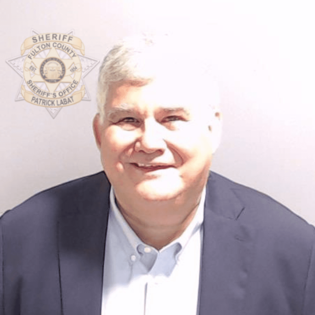 David Shafer, an alternate elector in the 2020 election in Georgia, surrendered on Aug. 23, 2023, and was released on bond set at $75,000. (Fulton County Sheriff's Office)