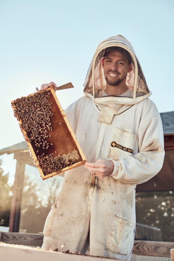 Blake Shook, founder of The Bee Supply. (The Bee Supply)