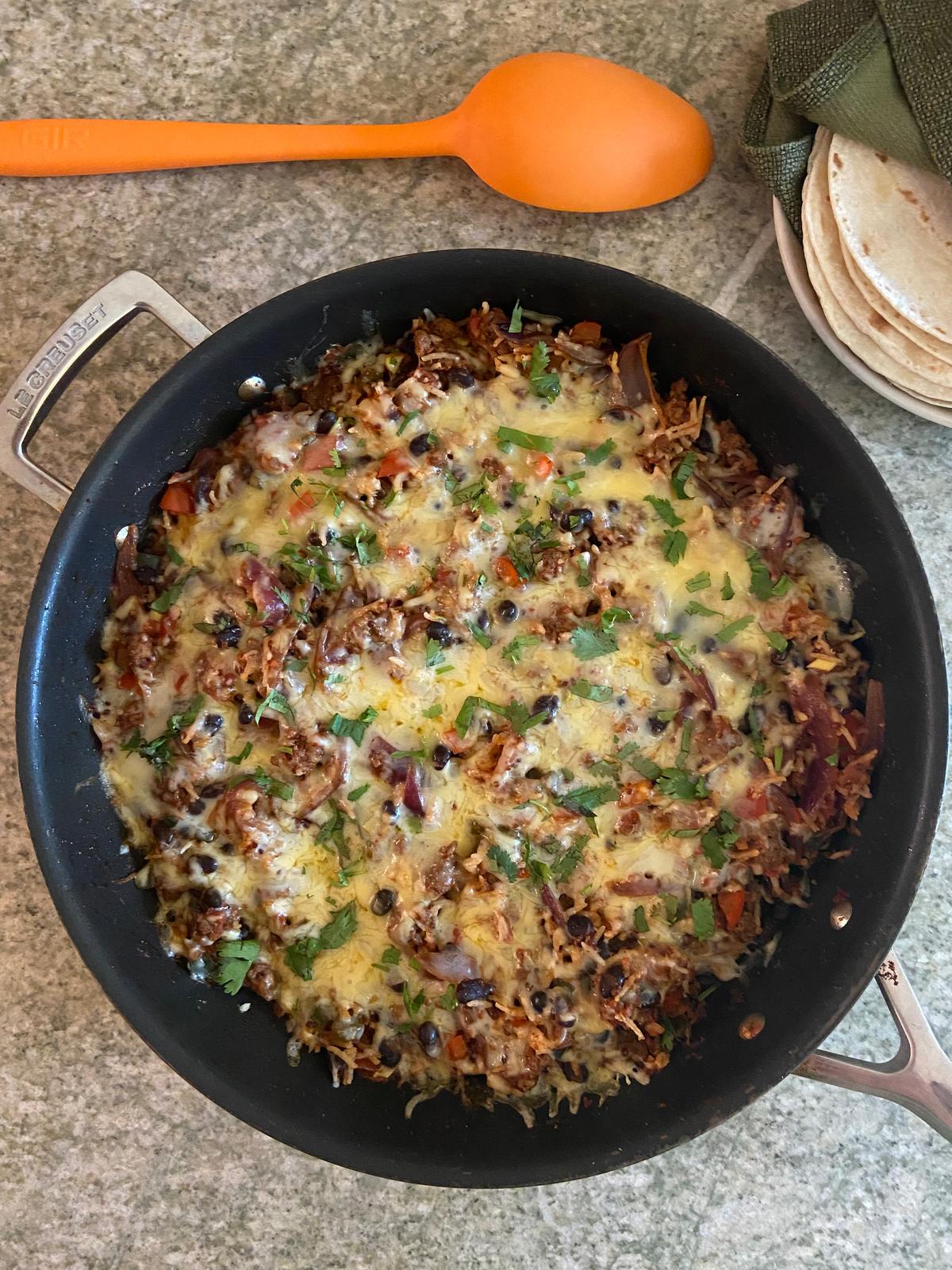 One-Pot Skillet Dinner Is a Perfect Weeknight Meal
