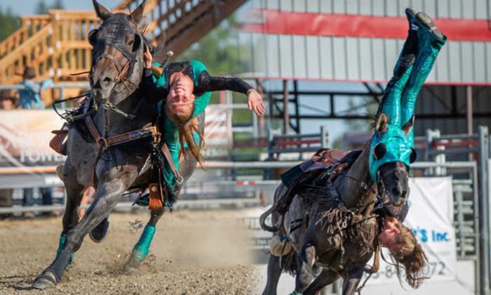‘I Can’t Imagine Doing Anything Else’: Trick Rider Wows Audiences With Her Unbelievable Skills