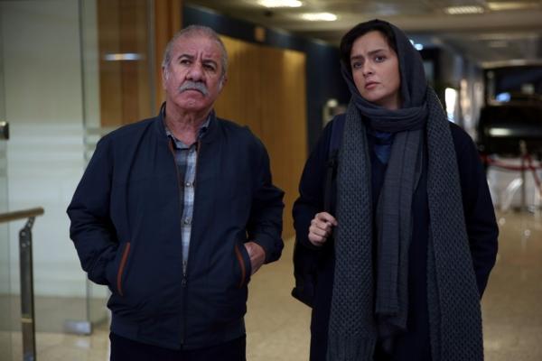 Saeed (Masoud Karamati, L) and Elham Asghari (Taraneh Alidoosti), in “Orca.” (Blue Fox Entertainment)