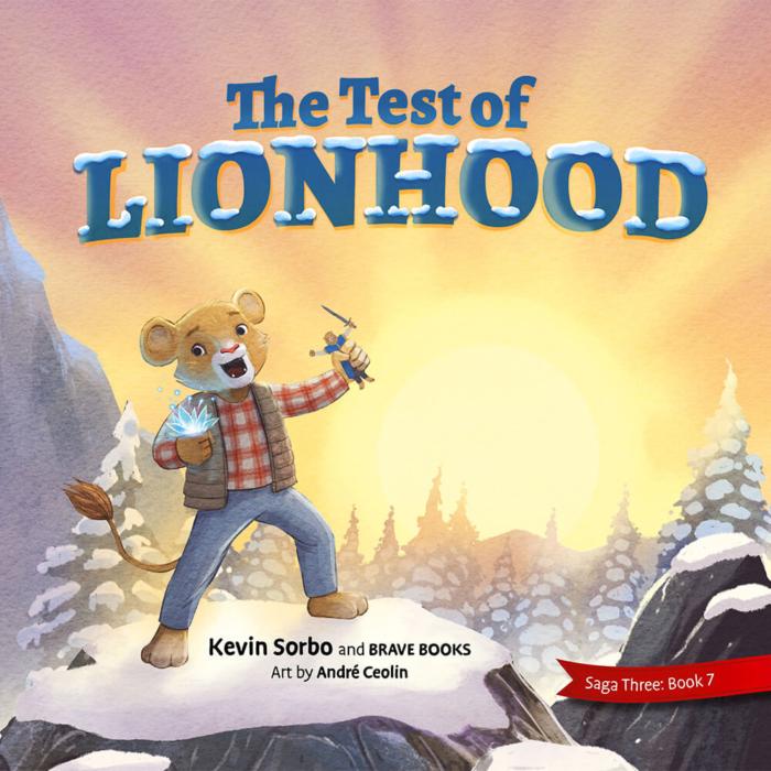 "The Test of Lionhood" is a children's book featuring positive masculinity. (Courtesy of Brave Books)