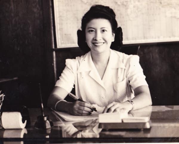Lulu Reyes Besa was a humanitarian aid worker during WWII. (Courtesy of Elizabeth Ann Besa-Quirino)
