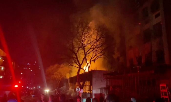 Eyewitness Video Shows Blazing Johannesburg Apartment Block, More Than 70 Dead